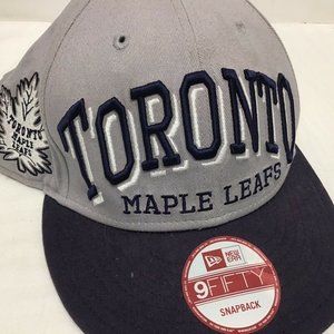 Toronto Maple Leafs Snapback Cap Hat NHL Vintage Hockey Adjustable OSFM New Era